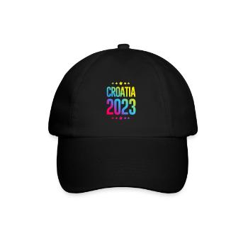 Croatia 2023 - Baseball Cap - black/black - Front