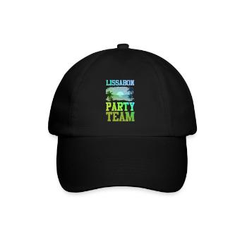 Équipe du parti de Lisbonne - Casquette classique - noir/noir - Devant