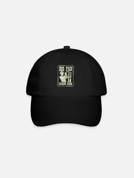 Fan Parade Brass Band Noise - Casquette classique - noir/noir