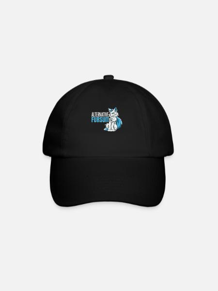 Furry Fandom Fursuits Cool - Baseballkappe - Schwarz/Schwarz