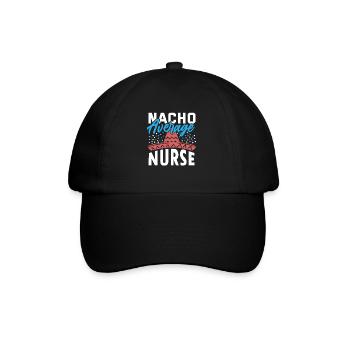 Nourriture mexicaine Cinco de Mayo Infirmière - Casquette classique - noir/noir - Devant