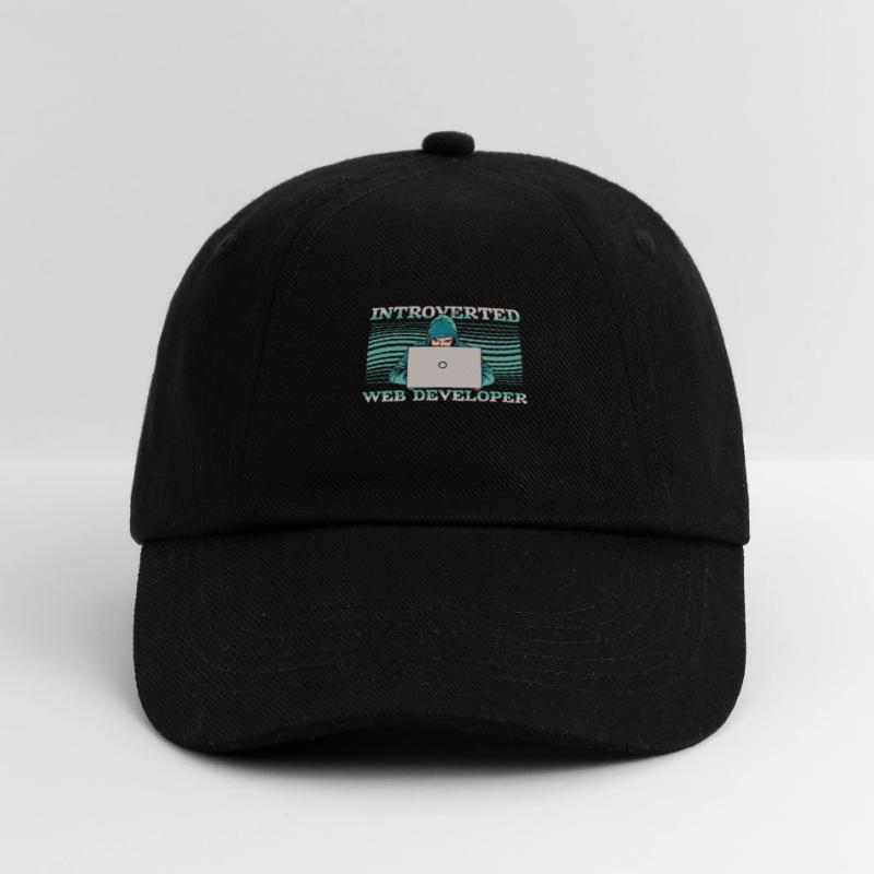 Web Developer Web Developer Introverts Baseball Cap