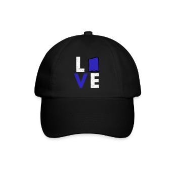 Cornhole corn hole - Baseball Cap - black/black - Front