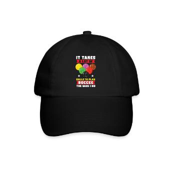 Drôle de joueur de pétanque - Casquette classique - noir/noir - Devant
