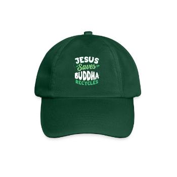 Bouddhisme bouddhiste - Casquette classique - vert bouteille - Devant