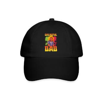 Rastafari Rastafarian Rasta - Baseball Cap - black/black - Front