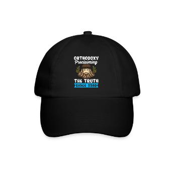 Orthodoxe - Casquette classique - noir/noir - Devant
