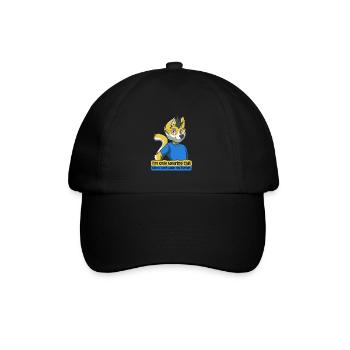 Furry Fandom Fursuits Drôle - Casquette classique - noir/noir - Devant