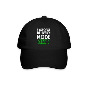 Anesthesiologist Anesthesiology - Baseball Cap - black/black - Front