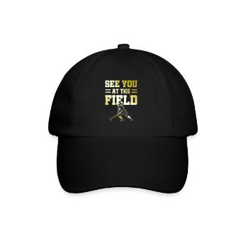 Field Hockey Sport - Baseball Cap - black/black - Front