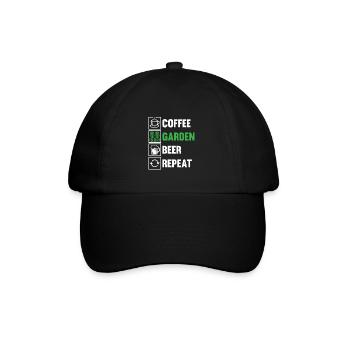 Hobby Gardener Garden Coffee Garden Bière - Casquette classique - noir/noir - Devant