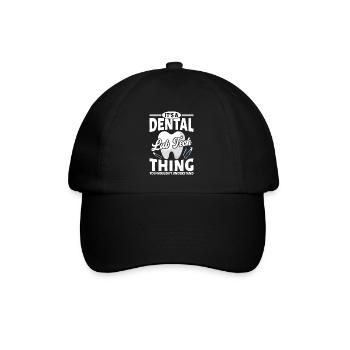 Les drôles de prothésistes dentaires ne comprendraient pas - Casquette classique - noir/noir - Devant