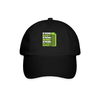 Expert-comptable, Conseiller fiscal, Lustig - Casquette classique - noir/noir - Devant