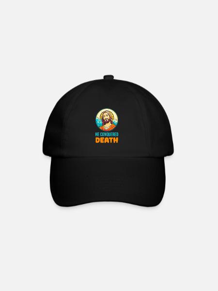 Christ Christentum Großartig - Baseballkappe - Schwarz/Schwarz