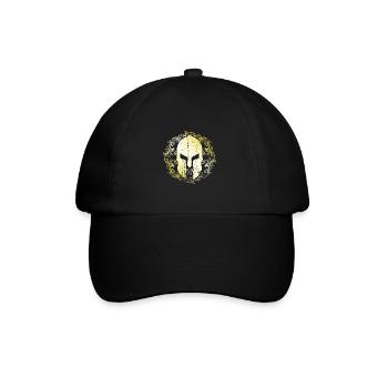 Casque Spartan Symbole Or Fighter Gym - Casquette classique - noir/noir - Devant
