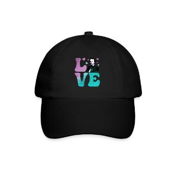 Edgar Allan Poe Littérature anglaise AMOUR - Casquette classique - noir/noir - Devant