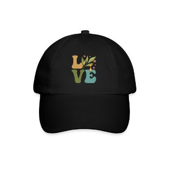 LOVE Huile essentielle - Casquette classique - noir/noir - Devant