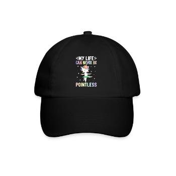 Funny Ballet Dance Ballerina - Baseball Cap - black/black - Front