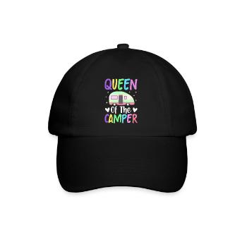 Femme Camper Camping-car Camping - Casquette classique - noir/noir - Devant