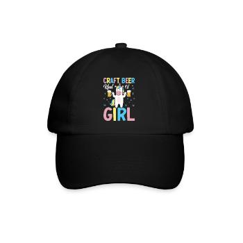 Brasserie artisanale Girl Home Brewery - Casquette classique - noir/noir - Devant