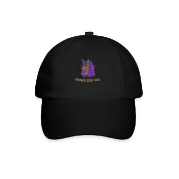 Melanin Black History - Baseball Cap - black/black - Front