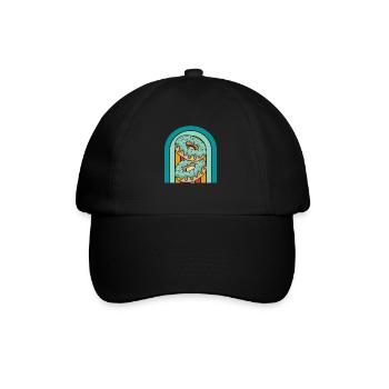 Doughnut - Baseball Cap - black/black - Front