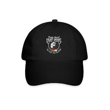 Entraînez-vous durement, combattez intelligemment, le Muay Thai : l’équation - Casquette classique - noir/noir - Devant