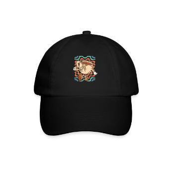 Coffee Cafe - Baseball Cap - black/black - Front