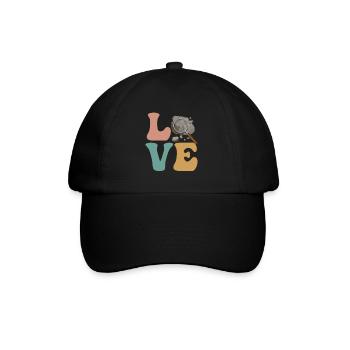 Chasseur de roches, Chasse aux roches, Géologue, Géologie - Casquette classique - noir/noir - Devant