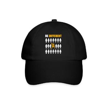 être différent Muay Thai - Casquette classique - noir/noir - Devant