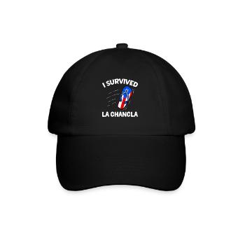 Flag of Puerto Rico Puerto Rico - Baseball Cap - black/black - Front