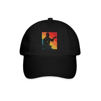 Wing Chun Kung Fu - Casquette classique - noir/noir - Devant