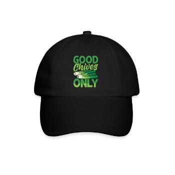 Fun Houseplant Nursery - Baseball Cap - black/black - Front