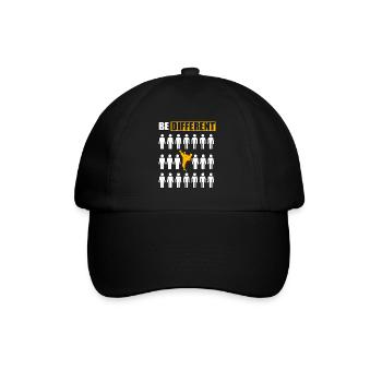 Soyez différent Taekwondo - Casquette classique - noir/noir - Devant