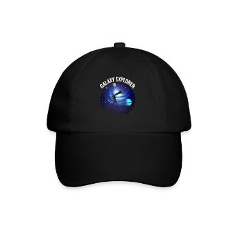 Galaxy Explorer : la passion de l’astrophotographie - Casquette classique - noir/noir - Devant