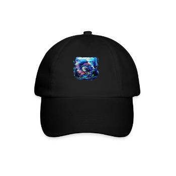 Angelfish - Baseball Cap - black/black - Front