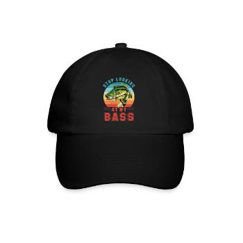 Arrêtez de regarder ma basse - Casquette classique - noir/noir - Devant