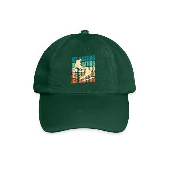 Skating - Baseball Cap - bottle green - Front
