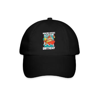 Croisière d’anniversaire à Kreuzfahrt - Casquette classique - noir/noir - Devant