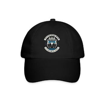 Kreuzfahrt Retired Retirement - Baseballkappe - Schwarz/Schwarz - Vorne