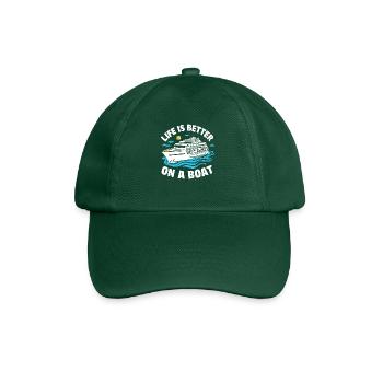 Kreuzfahrt - Baseballkappe - Flaschengrün - Vorne