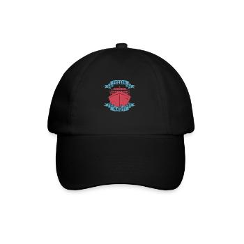 Kreuzfahrt Feeling Nauti - Baseballkappe - Schwarz/Schwarz - Vorne