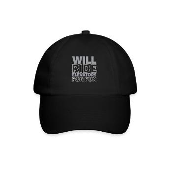 Elevator Elevator - Baseball Cap - black/black - Front