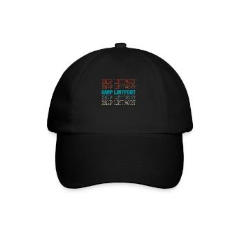 German city Kamplintfort, North Rhine-Westphalia - Baseball Cap - black/black - Front