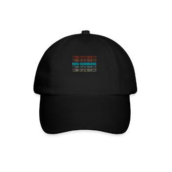Ville allemande de Neuisenburg, Hesse - Casquette classique - noir/noir - Devant