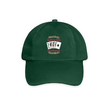 Card tricks - Baseball Cap - bottle green - Front