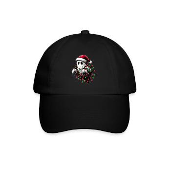 Mignon fantôme Halloween costume Noël H - Casquette classique - noir/noir - Devant