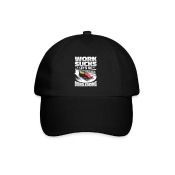 Bobsleigh - Casquette classique - noir/noir - Devant