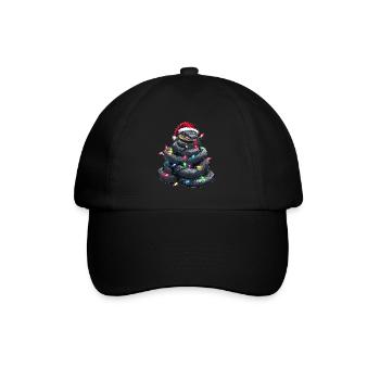 Chapeau de Noël Black Snake Noël - Casquette classique - noir/noir - Devant