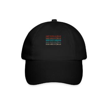 Kaplan Squad - Baseball Cap - black/black - Front